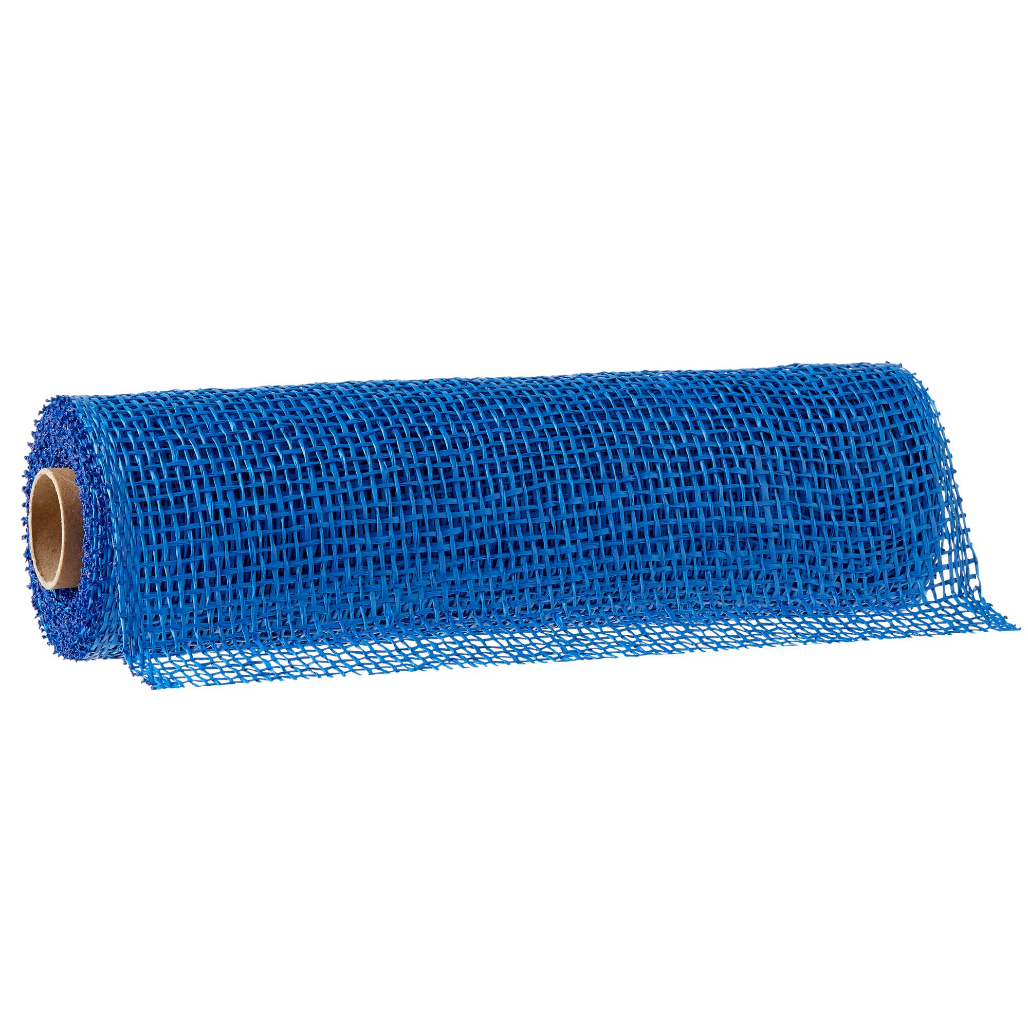 10" x 19ft. Blue Poly Burlap Mesh by Celebrate It™